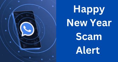 Happy New Year Scam Alert