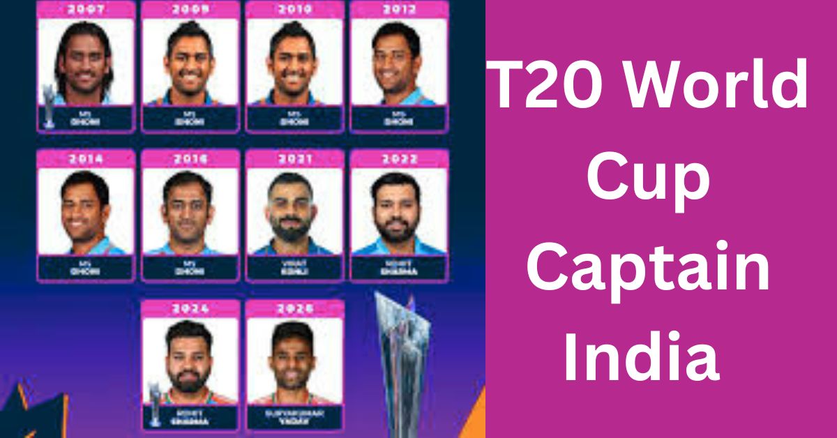 T20 World Cup Captain India