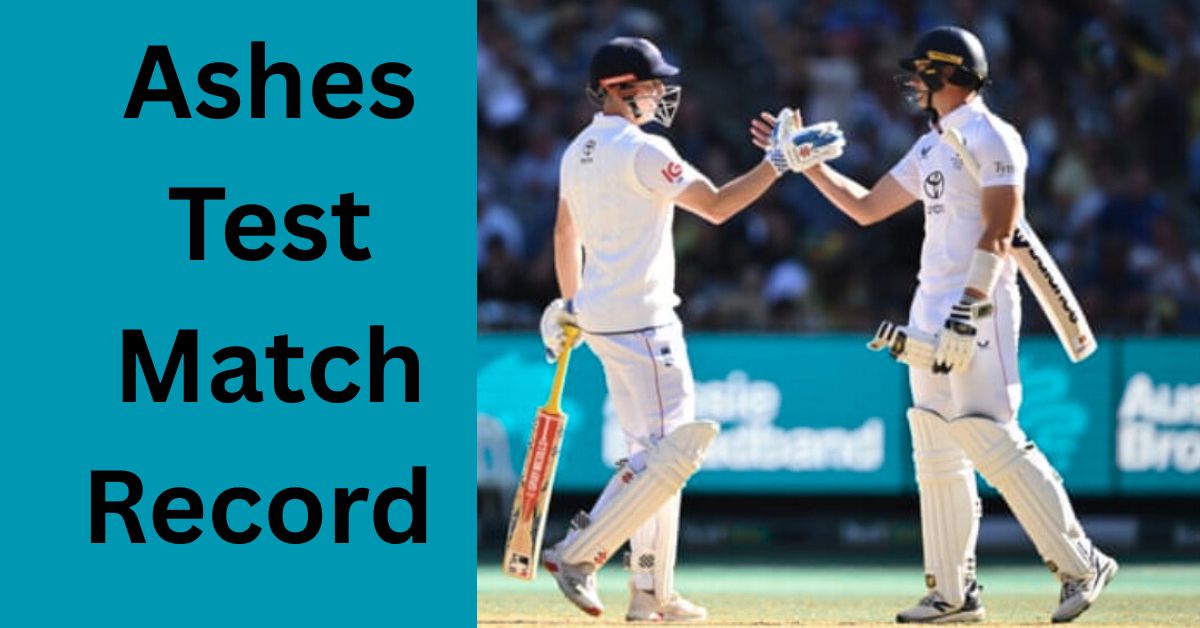 Ashes Test Match Record