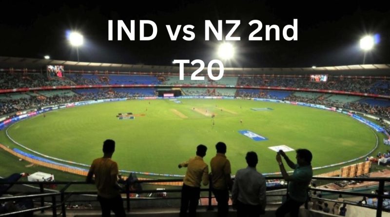 India vs New Zealand 2nd T20