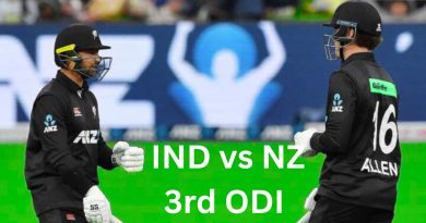 IND vs NZ 3rd ODI Live