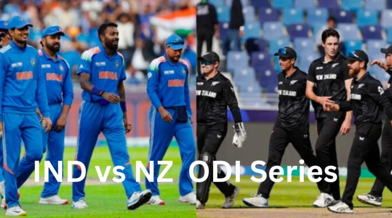 IND vs NZ ODI Series 2026