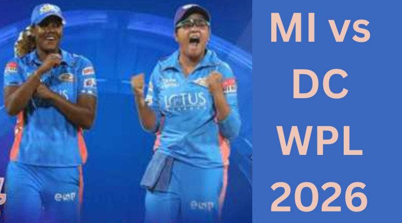 DC vs MI WPL 2026