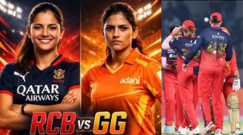 RCB vs GG WPL 2026