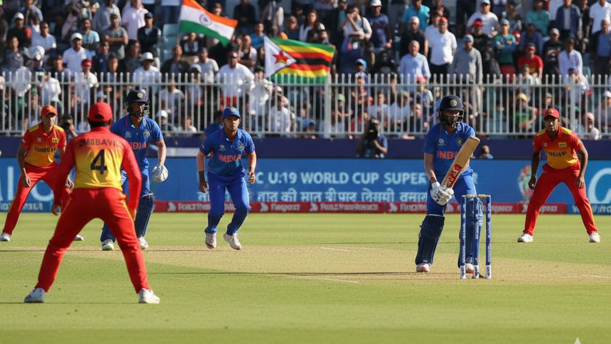 IND vs ZIM U19 Live match today