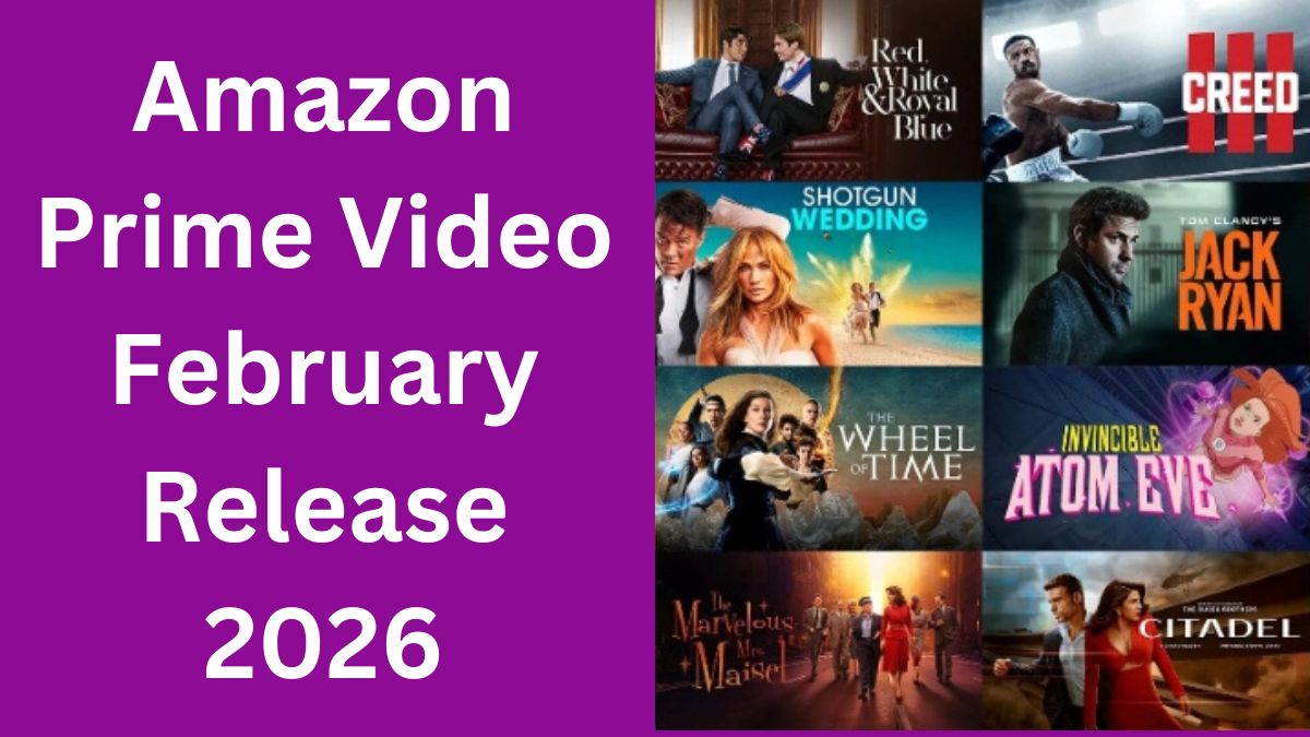 Amazon Prime Video February Release 2026