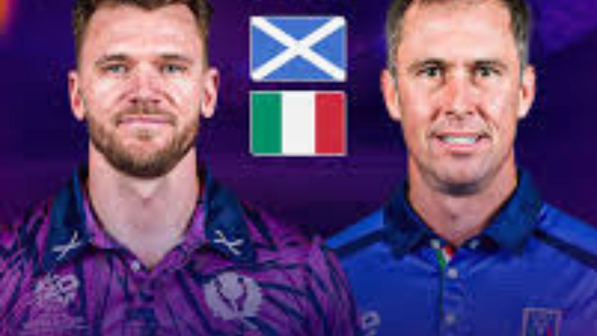 Italy vs Scotland T20 WC