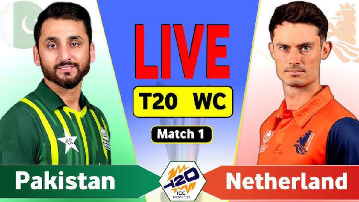 Pakistan vs Netherlands T20 World Cup match