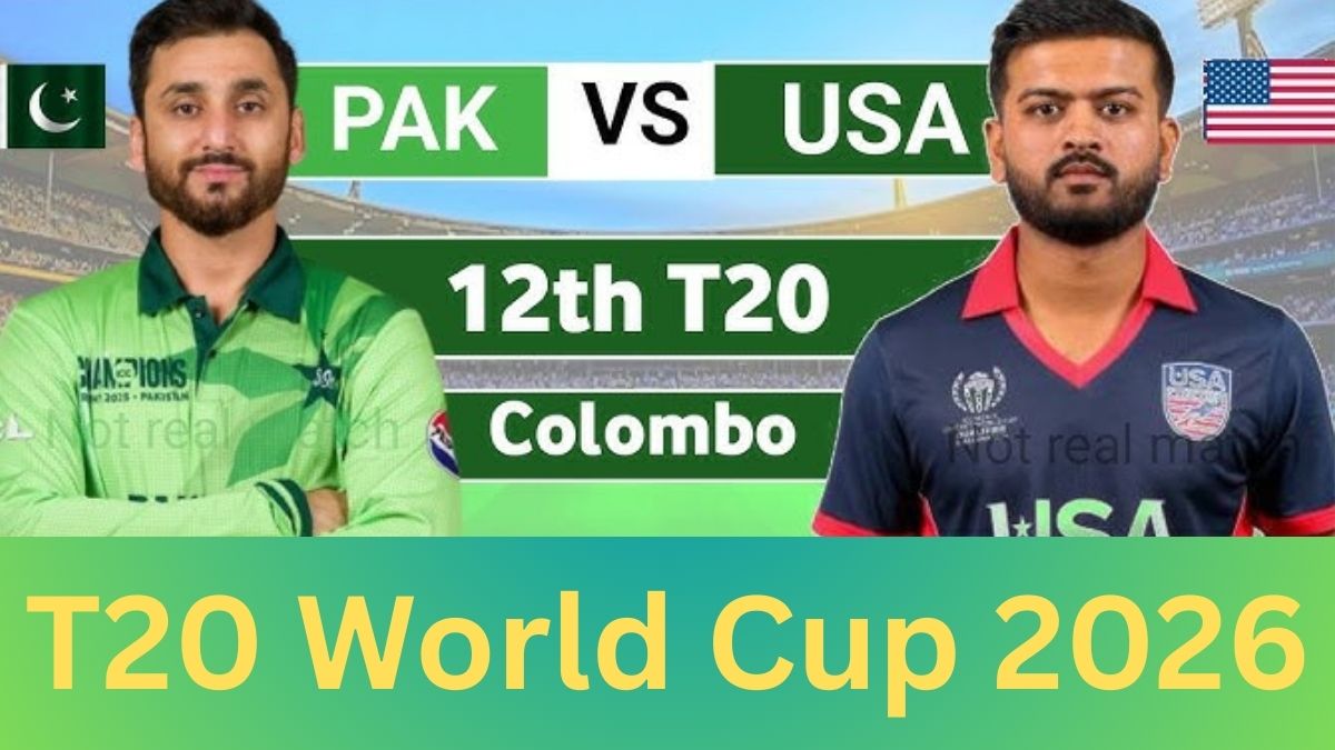 PAK vs USA T20 WC 2026