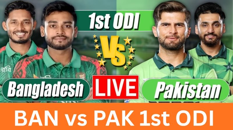Ban vs Pak 1st ODI