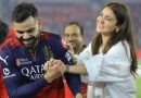 Virat Kohli and Anushka Sharma RCB vs MI Match